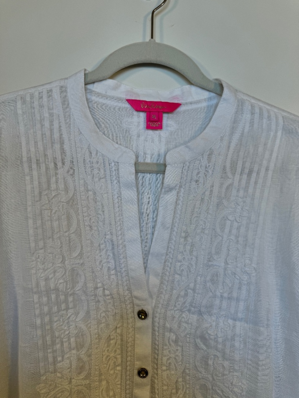 Lily Pulitzer new white blouse